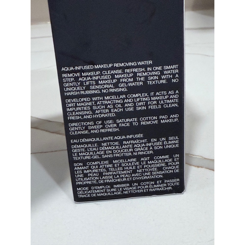 NARS Aqua-Infused Makeup Removing Water 6.7 Fl Oz 200 mL Micellar Cleanser New - Picture 2 of 5